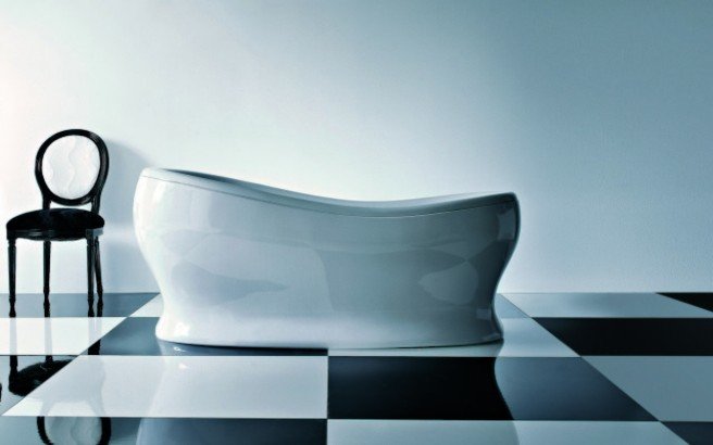 Aquatica Impero-Wht Freestanding DurateX™ Bathtub